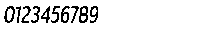 Malisan Soft Medium Condensed Italic Font OTHER CHARS