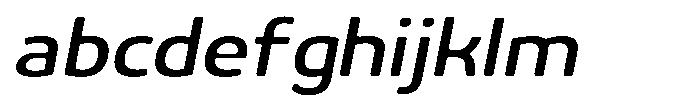 Malisan Soft Medium Sem Exp Italic FONT