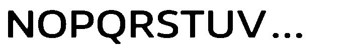 Malisan Soft Medium Sem Exp Font UPPERCASE