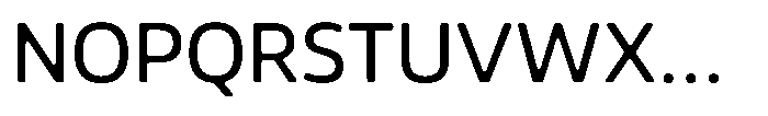 Malisan Soft Regular Font UPPERCASE