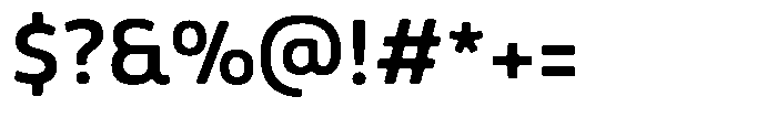 Malisan Soft Semi Bold Font OTHER CHARS