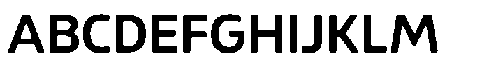 Malisan Soft Semi Bold Font UPPERCASE