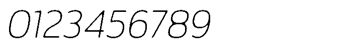 Malisan Soft Thin Italic Font OTHER CHARS