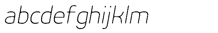 Malisan Soft Thin Italic FONT