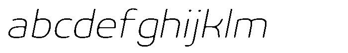 Malisan Soft Thin Sem Exp Italic FONT