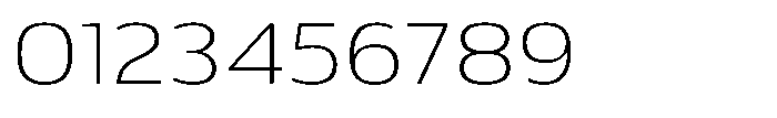 Malisan Thin Expanded Font OTHER CHARS