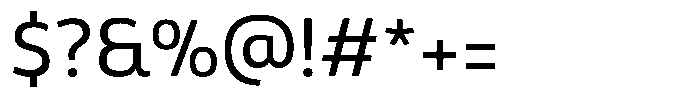Malisan Var Thin Font OTHER CHARS