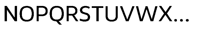 Malisan Var Thin Font UPPERCASE