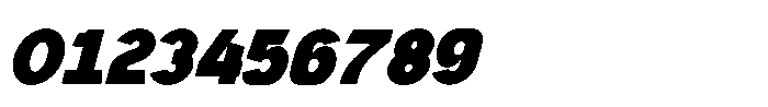 Mallard Black Oblique Font OTHER CHARS