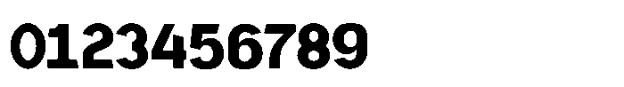 Mallard Bold Font OTHER CHARS
