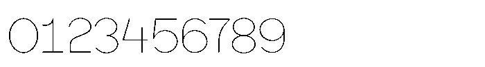 Mallard Hairline Font OTHER CHARS