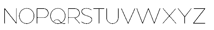 Mallard Hairline Font UPPERCASE
