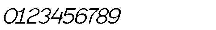 Mallard Light Oblique Font OTHER CHARS