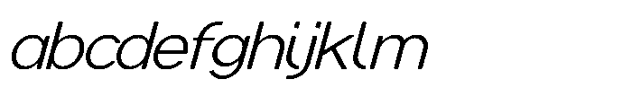 Mallard Light Oblique FONT