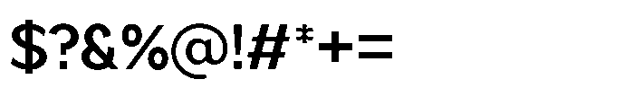 Mallard Medium Font OTHER CHARS