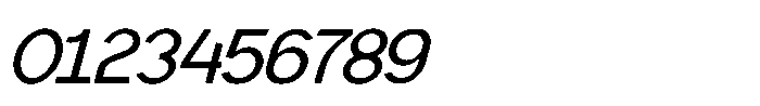 Mallard Oblique Font OTHER CHARS