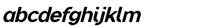 Mallard Semibold Oblique FONT