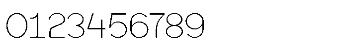Mallard Thin Font OTHER CHARS