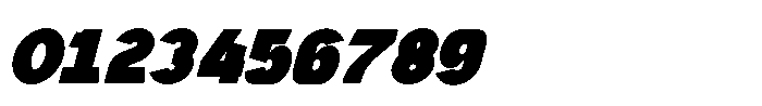 Mallard Ultra Oblique Font OTHER CHARS