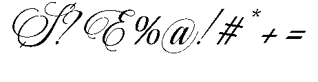 Mallestian Script Bold Italic Regular Font OTHER CHARS
