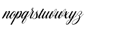 Mallestian Script Bold Italic Regular Font LOWERCASE