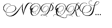 Mallestian Script Bold Regular Font UPPERCASE