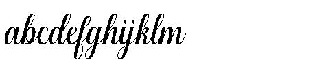 Mallestian Script Bold Regular FONT