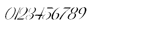 Mallestian Script Italic 1 Italic Font OTHER CHARS