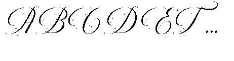 Mallestian Script Italic 5 Italic Font UPPERCASE
