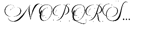 Mallestian Script Regular Font UPPERCASE