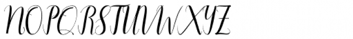 Mallica Regular Font UPPERCASE