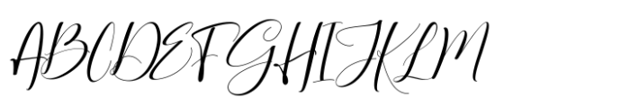 Mallorca Script Font UPPERCASE