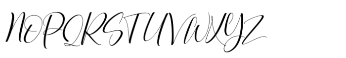 Mallorca Script Font UPPERCASE