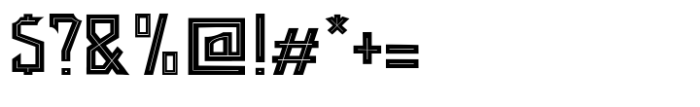 Mallovice Font OTHER CHARS