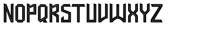 Mallovice Font UPPERCASE