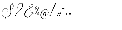 Mallsreya Regular Font OTHER CHARS