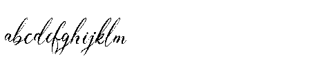 Mallsreya Regular Font LOWERCASE