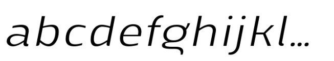 Mally Light Italic Font LOWERCASE