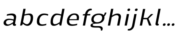 Mally Regular Italic Font LOWERCASE