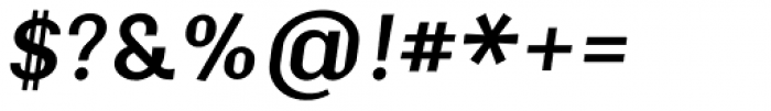 Malmo Sans Pro Bold Oblique Font OTHER CHARS