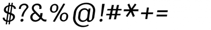 Malmo Sans Pro Oblique Font OTHER CHARS