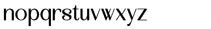 Malovi Regular Font LOWERCASE