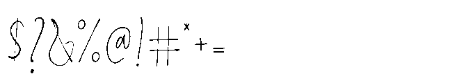 Maltangles Signature Font OTHER CHARS