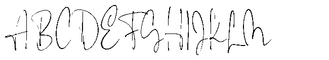 Maltangles Signature Font UPPERCASE