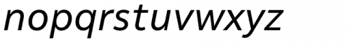 Malva Italic Font LOWERCASE