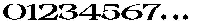 Malvera Black Expanded Font OTHER CHARS