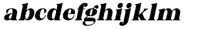 Malvera Black High Condensed Slant FONT