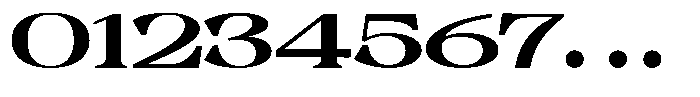 Malvera Black High Expanded Font OTHER CHARS