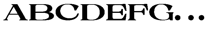 Malvera Black High Expanded Font UPPERCASE