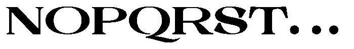 Malvera Black High Expanded Font UPPERCASE